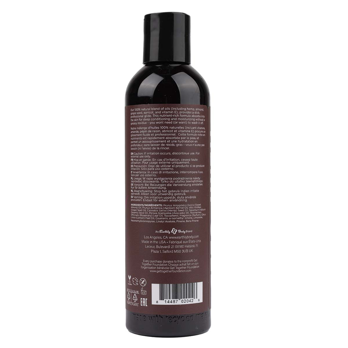 Massage & Body Oil 8oz - Kashmir Musk