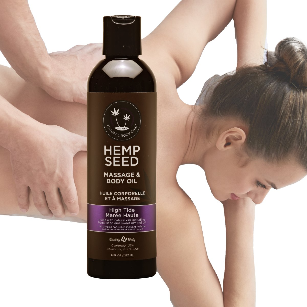 Massage & Body Oil 8oz - High Tide