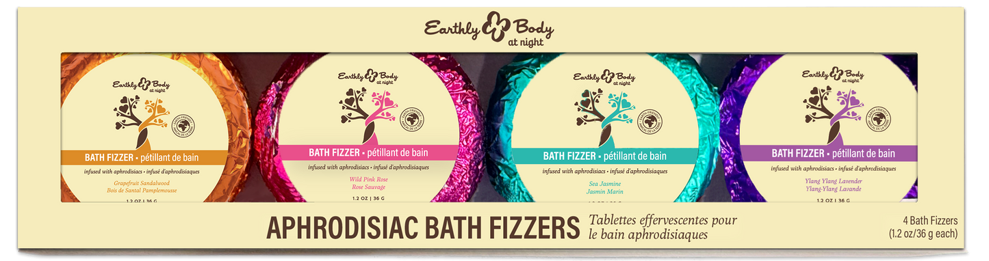 Aphrodisiac Collection Bath Fizzer 4 Pack