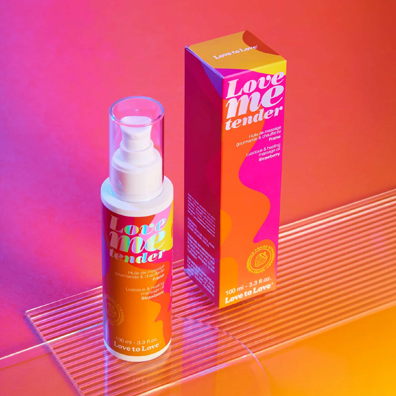 Love Me Tender Massage Oil - Strawberry