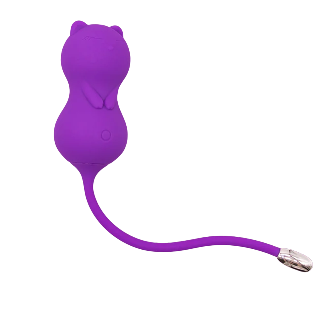 Kitty Cat Remote Controlled Kegel Vibrator - Purple