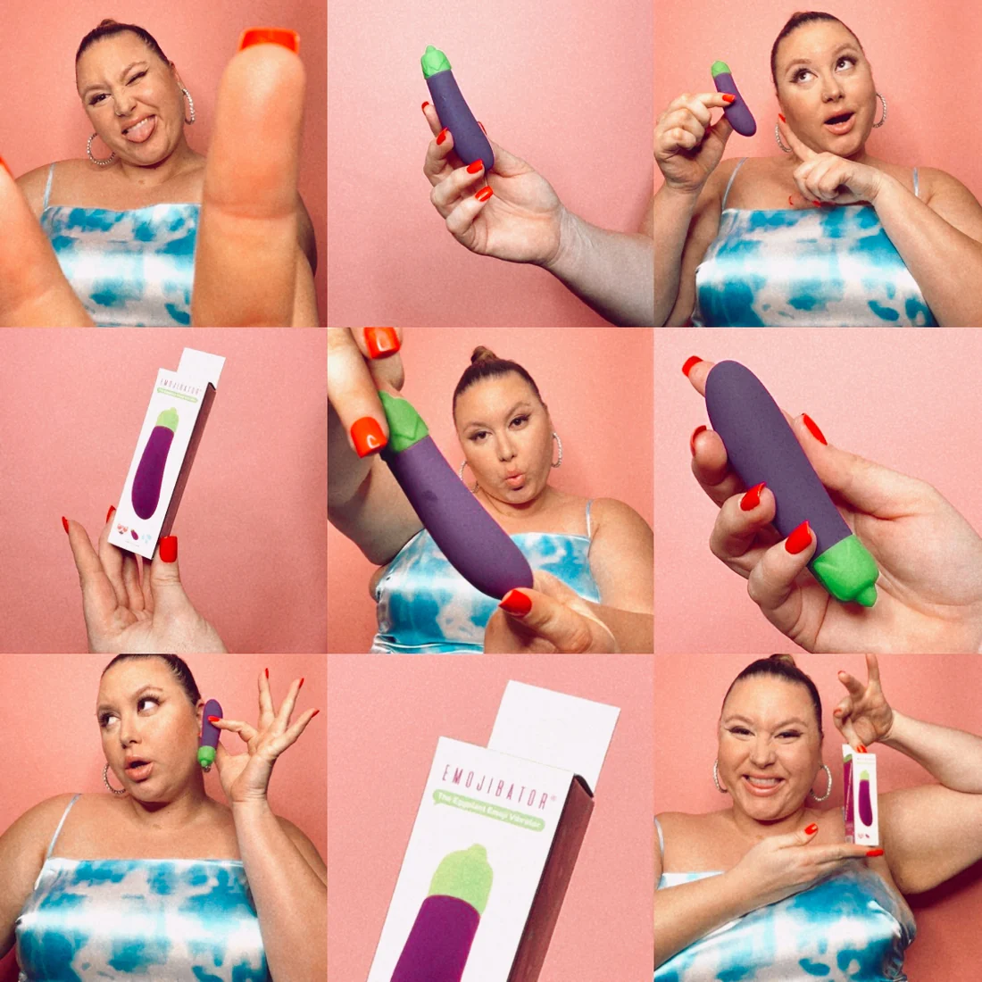 Eggplant Emoji Vibrator