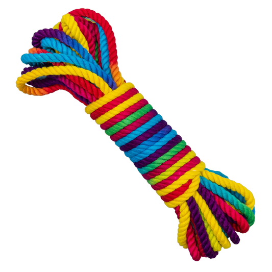 Emojibator Bondage Rope - Funfetti Rainbow