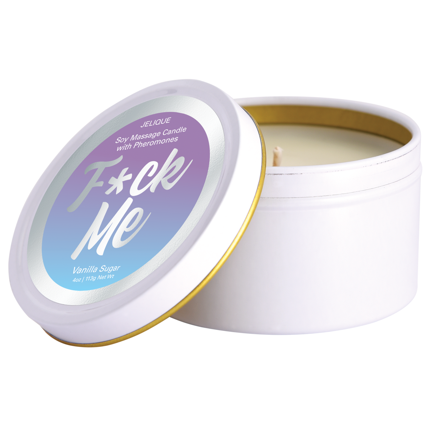Pheromone Massage Candle Vanilla Sugar - F*ck Me