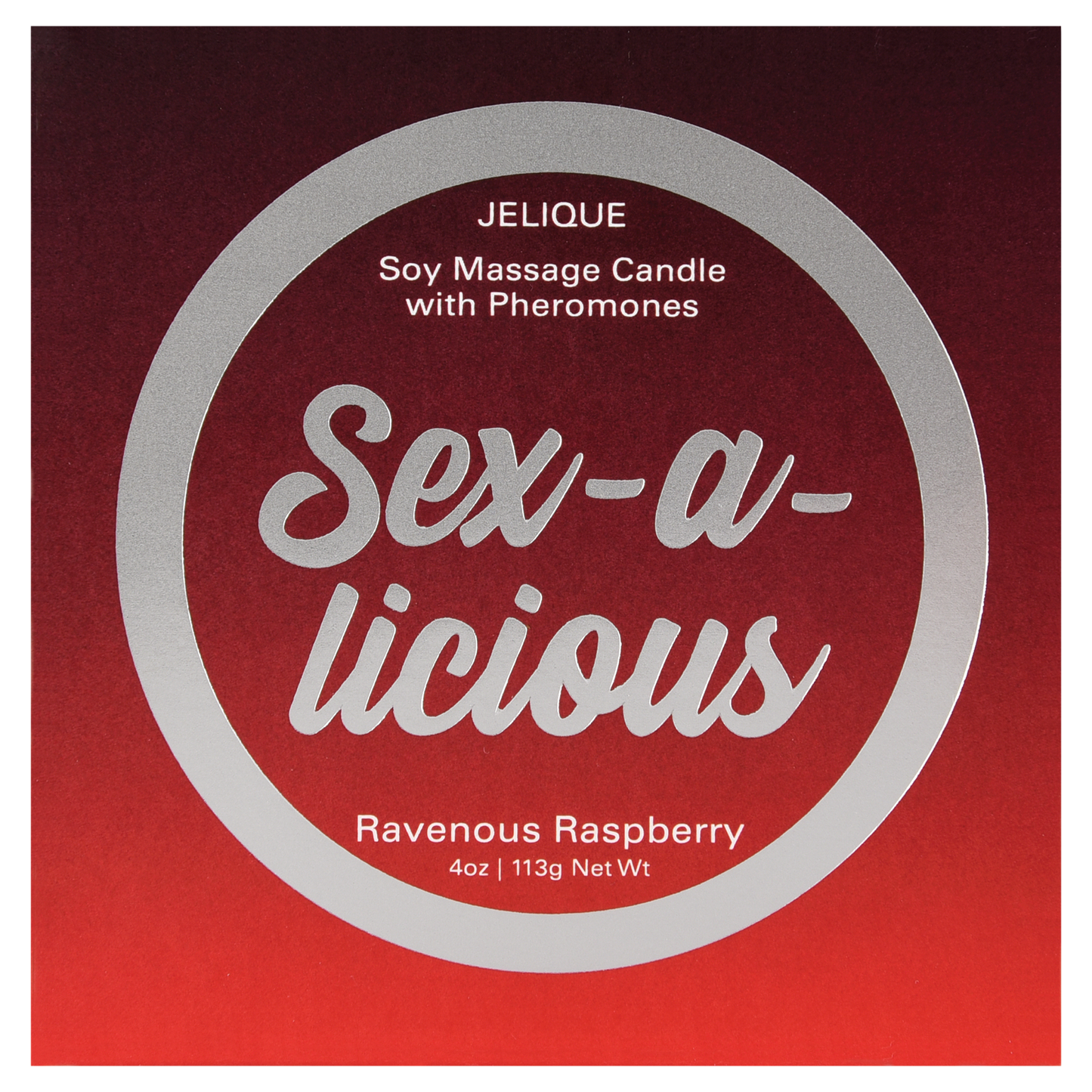 Pheromone Massage Candle Ravenous Raspberry - Sex-a-licious