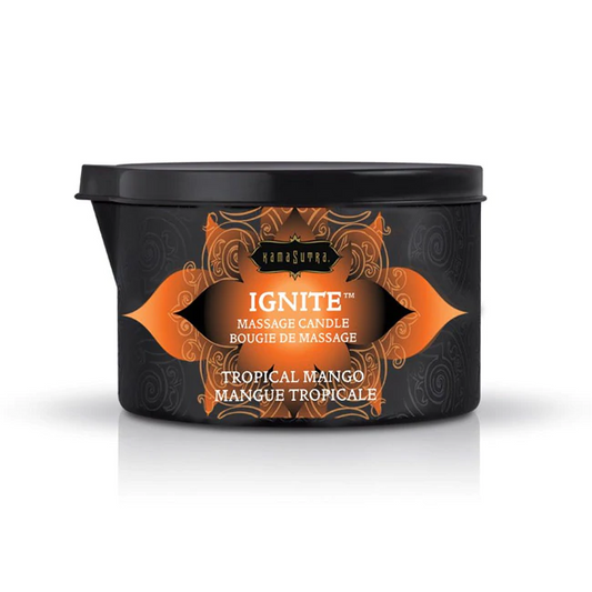 Ignite Massage Oil Candle - Tropical Mango