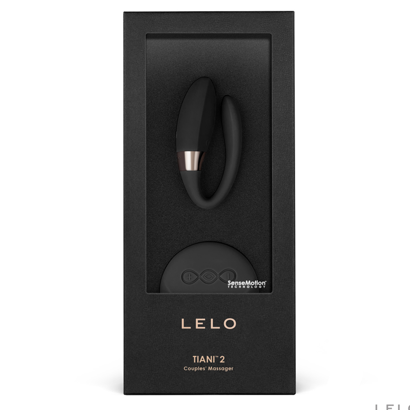 Tiani 2 Remote Controlled Dual Action Vibrator - Black
