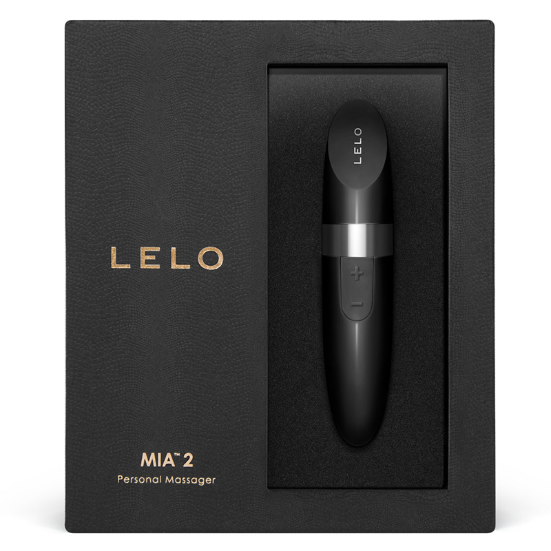 Mia 2 Lipstick Clitoral Vibrator - Black