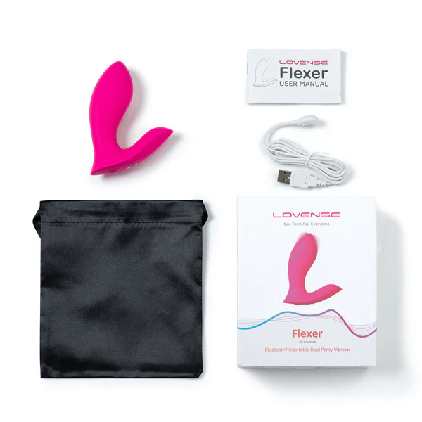 Flexer - Remote Controlled - G-Spot -  Dual Action Vibrator - Pink