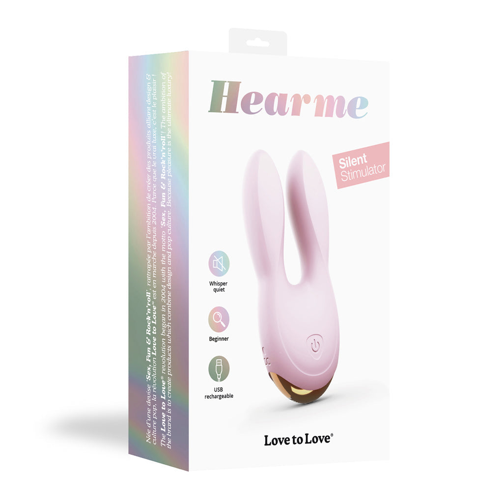 Hear Me Clitoral Vibrator - Pink