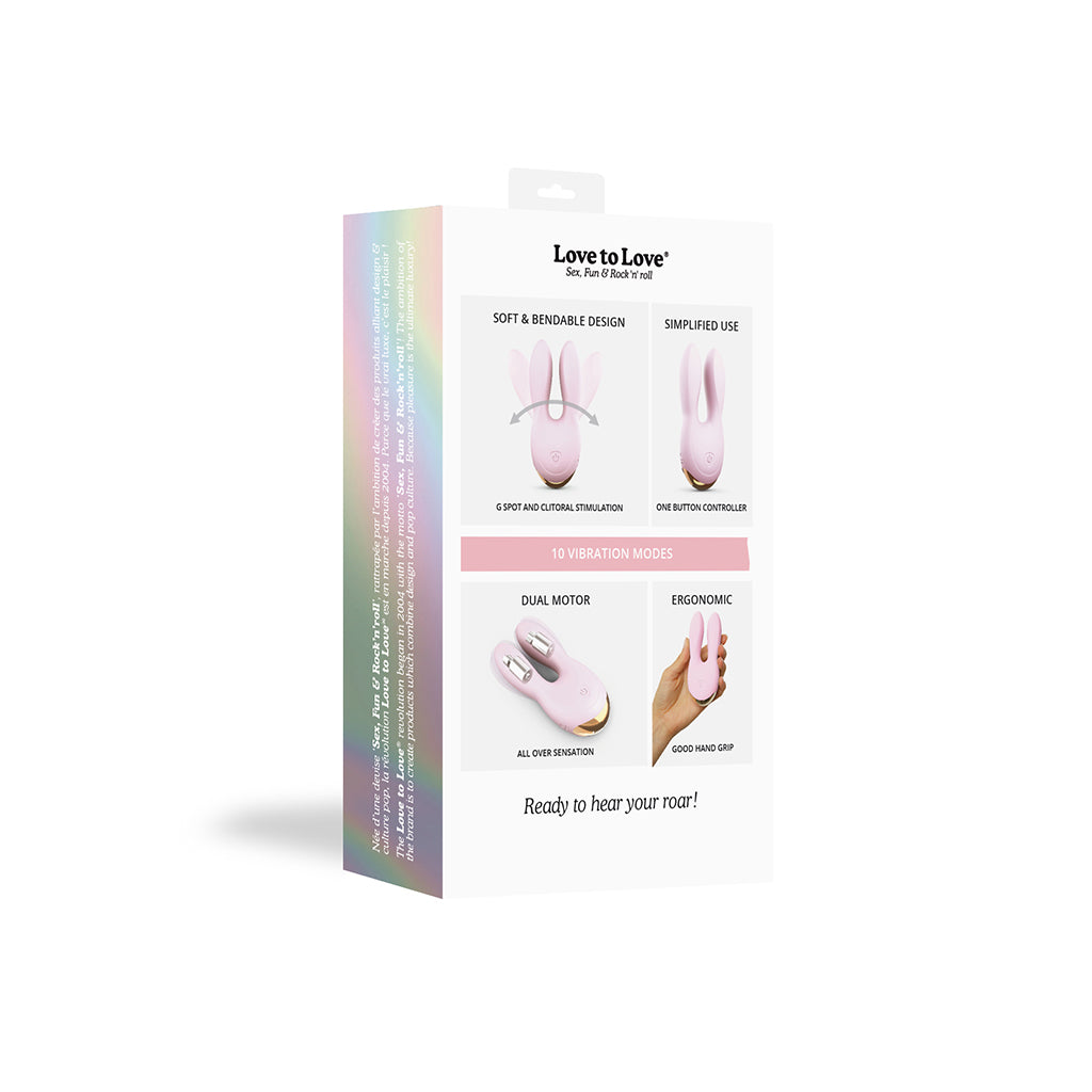 Hear Me Clitoral Vibrator - Pink