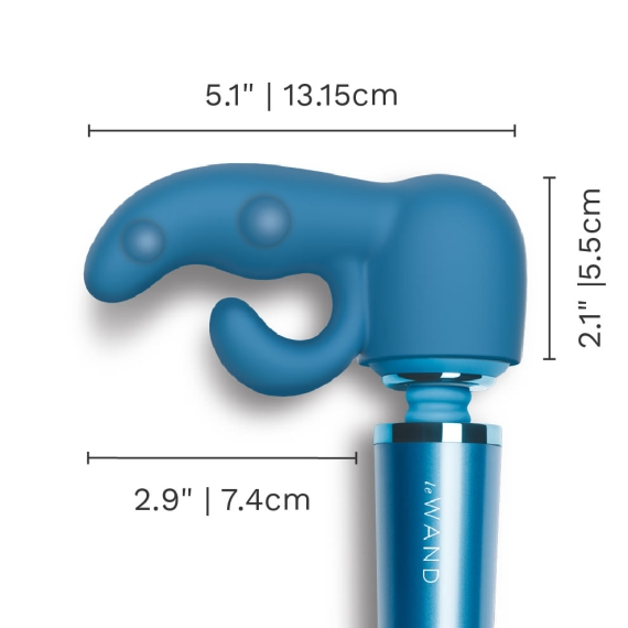 Le Wand Vibrator Attachment Dual Petite