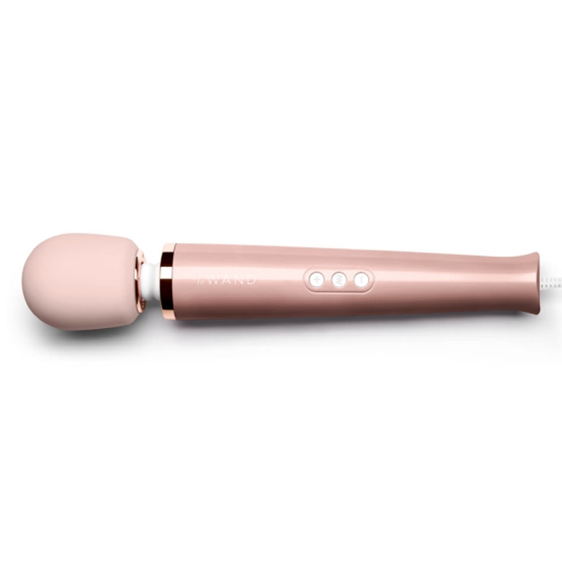 Le Wand Plug-In Vibrator Massager - Rose Gold