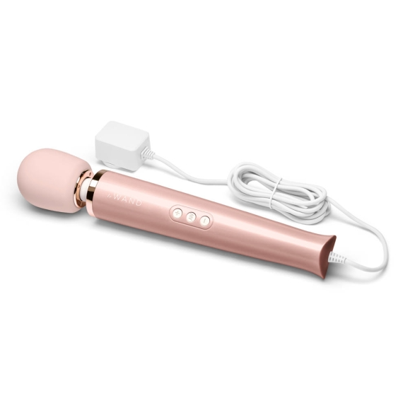 Le Wand Plug-In Vibrator Massager - Rose Gold