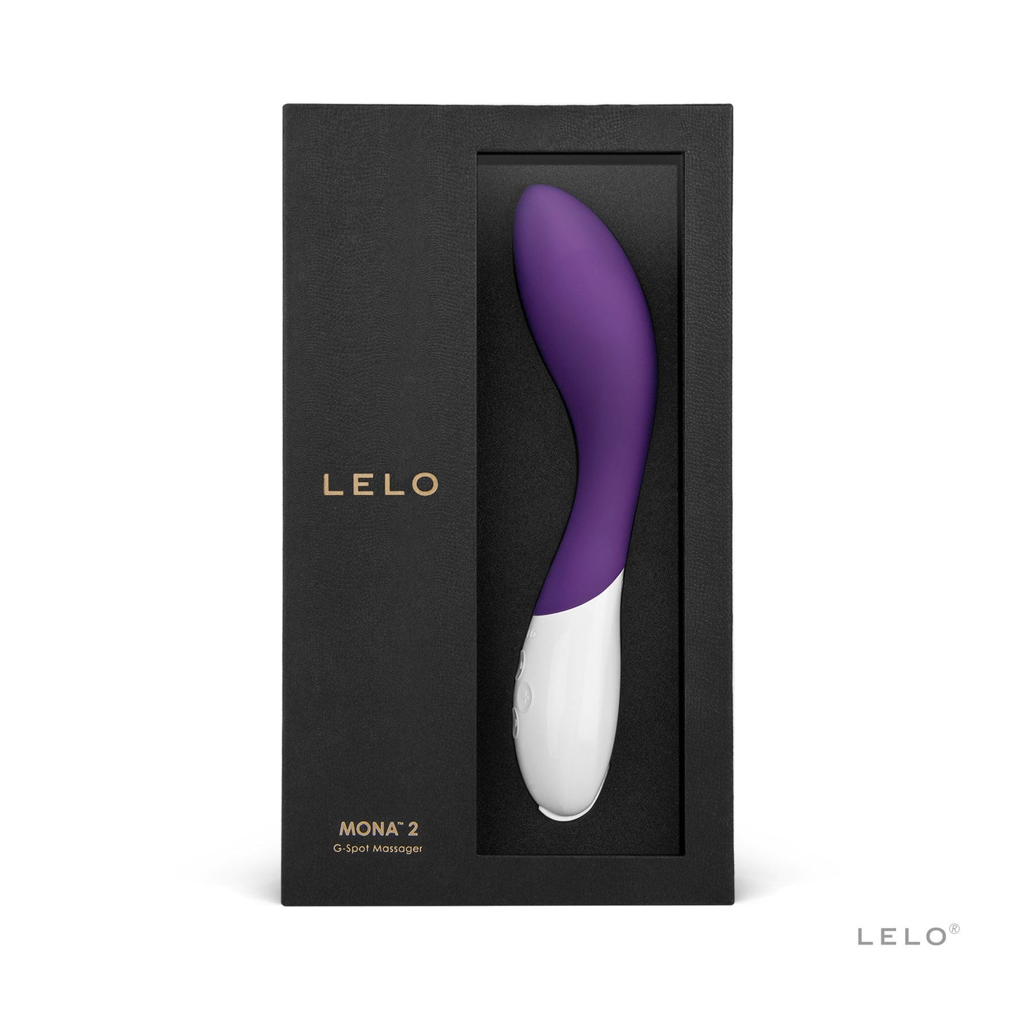 Mona 2 Curved G-Spot Wand - Purple