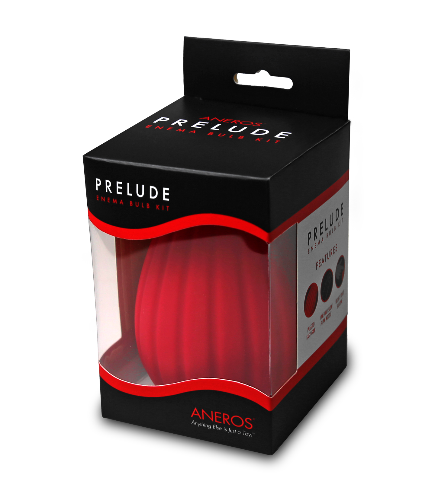 Prelude Enema Bulb - Red