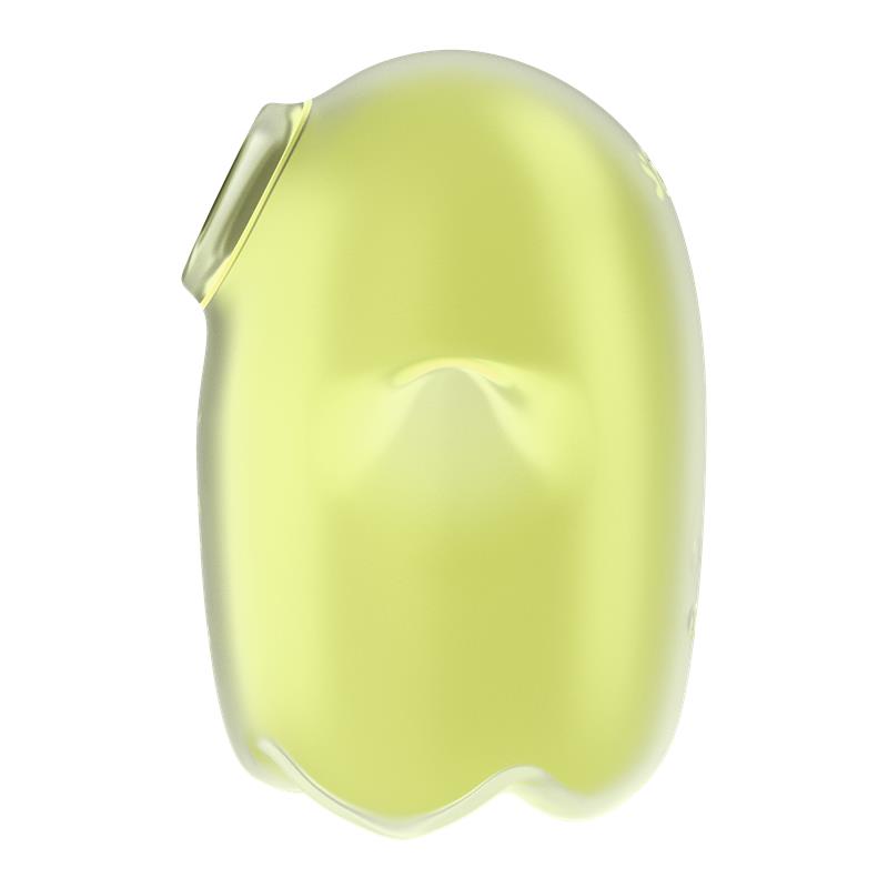 Glowing Ghost - Air Pulse Vibrator - Yellow