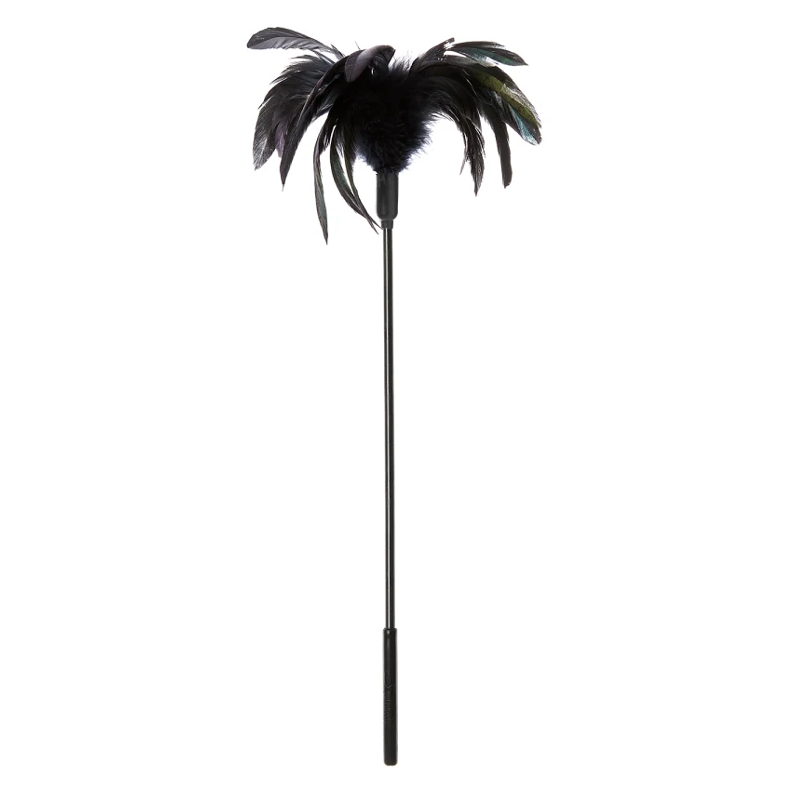 Starburst Feather Tickler - Black