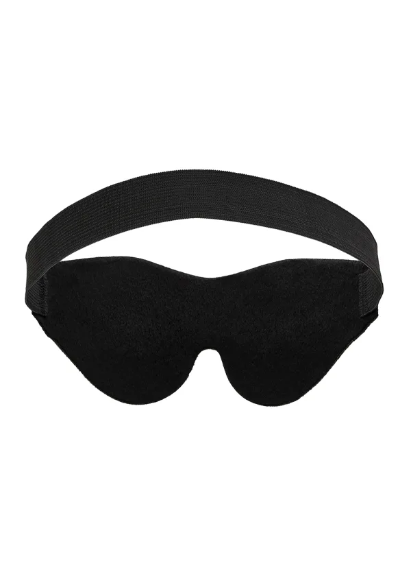 Soft Black Blindfold
