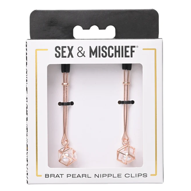 Brat - Pearl Nipple Clips