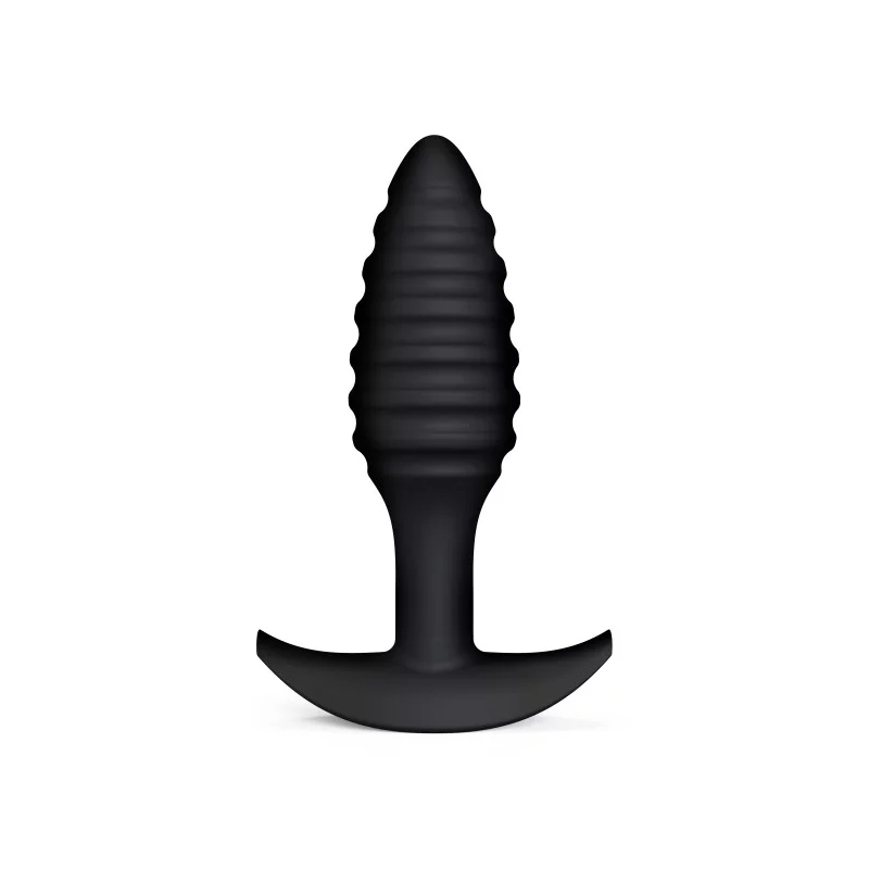Spiral Plug - Black Silicone