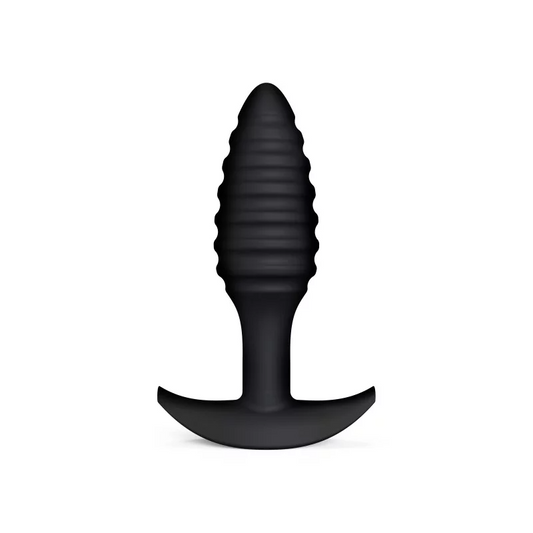 Spiral Plug - Black Silicone