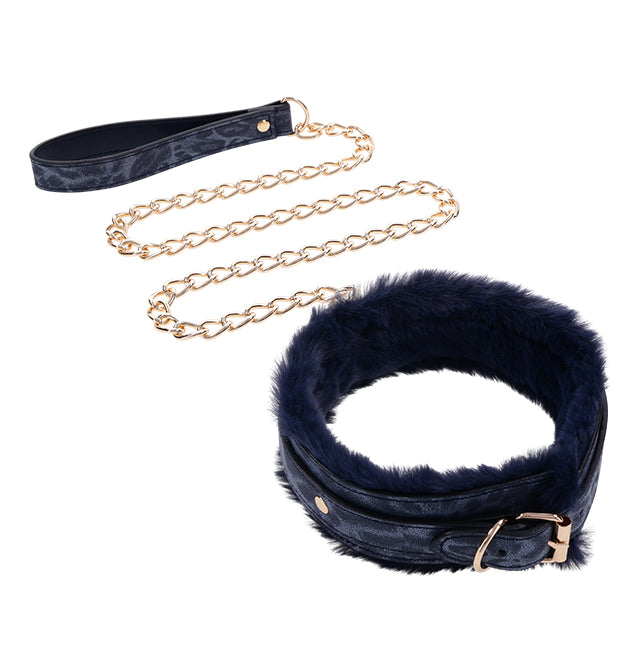 Cougar - Fur Collar & Leash