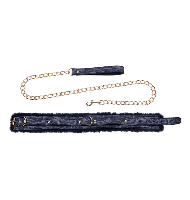 Cougar - Fur Collar & Leash