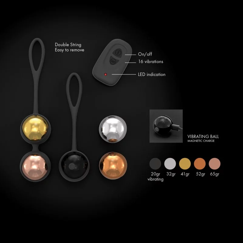 Pelvic Floor Strengthening Training Balls - Remote Controlled