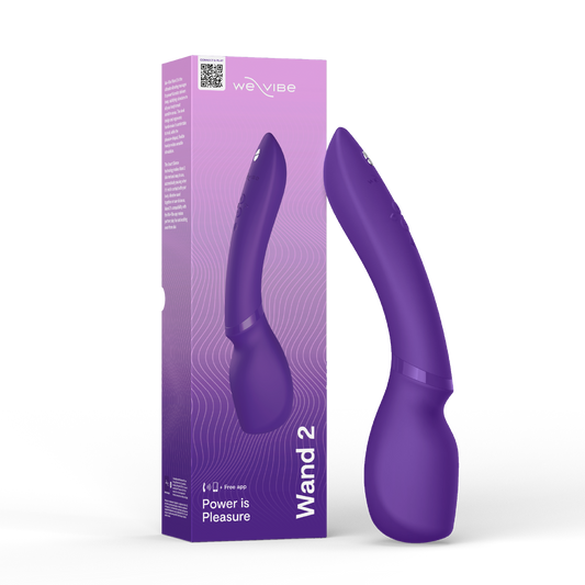 Wand 2 - Purple App Controlled Wand Vibrator