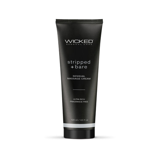 Wicked Massage Cream Stripped + Bare