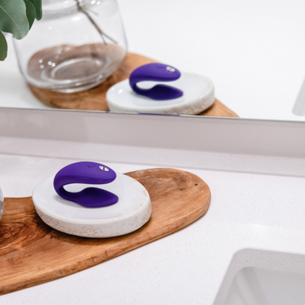 Sync 2 App Controlled Wearable G-Spot Vibrator - Purple
