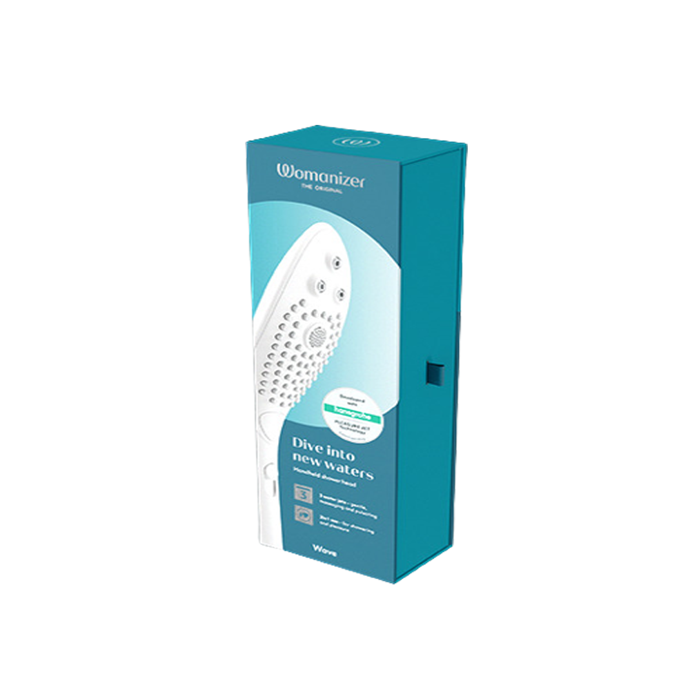 Wave - Showerhead Jet Vibrator White