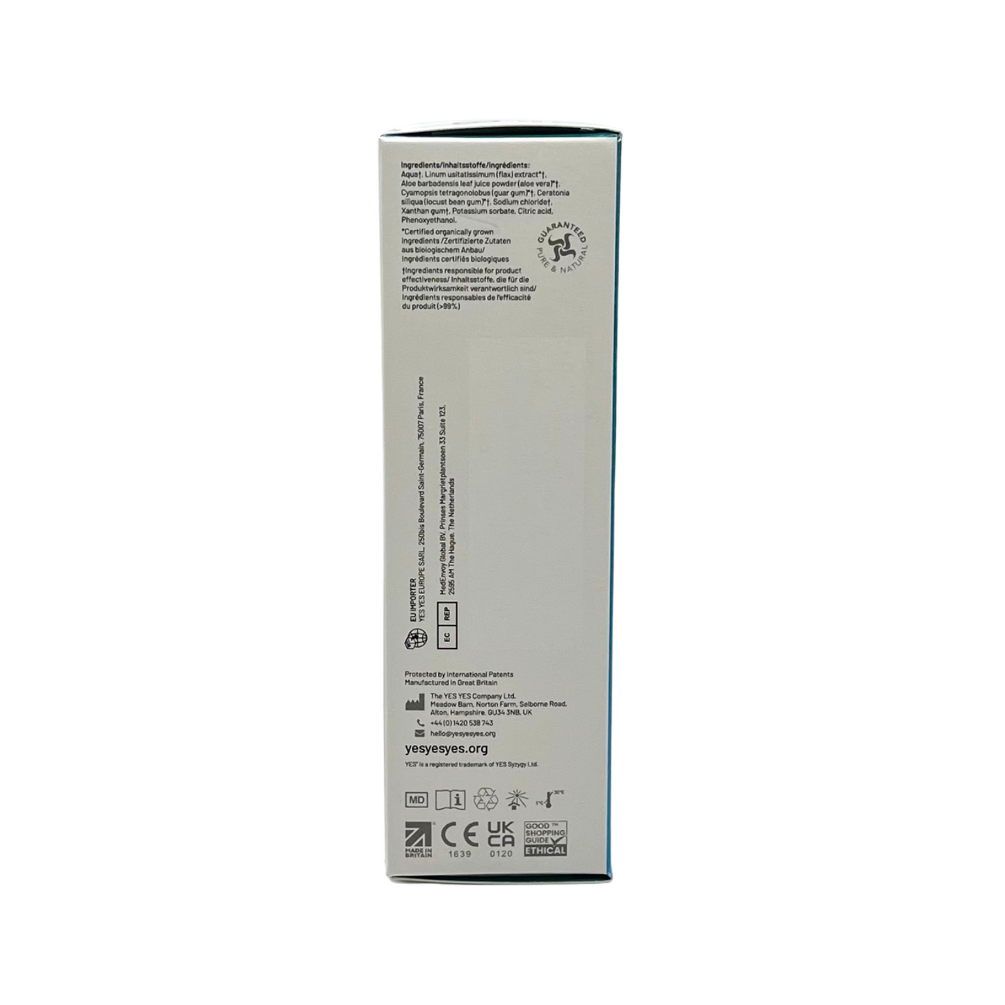 Water Based Organic Lubricant - 50ml