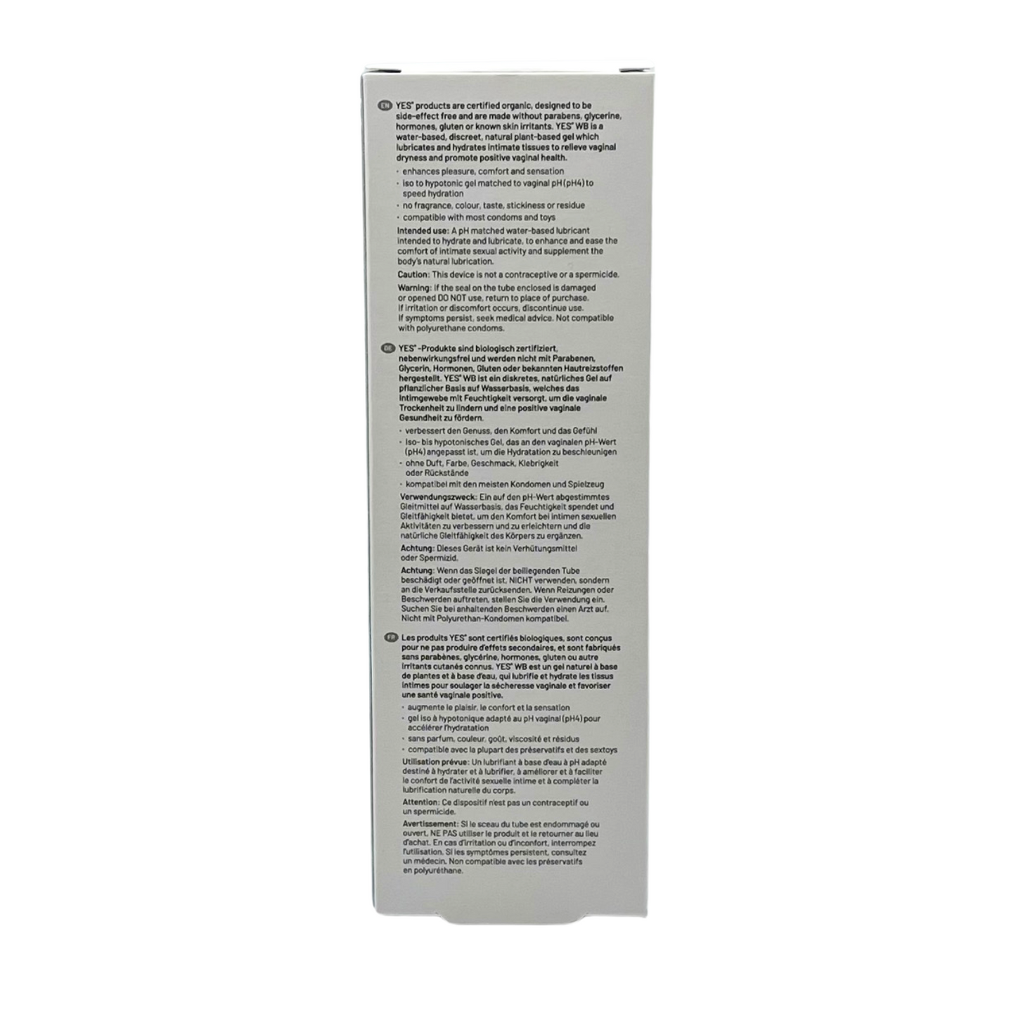 Water Based Organic Lubricant 100ml