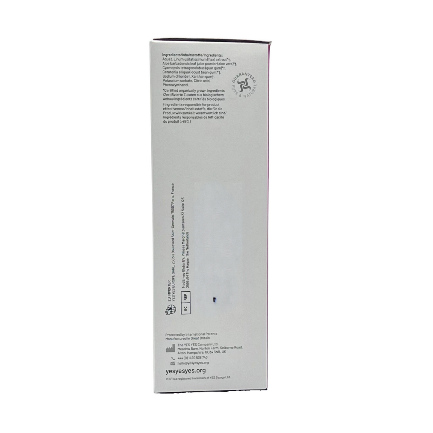 YES VM - Vaginal Moisturizer
